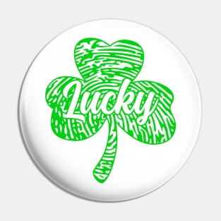 Lucky Clover St. Patrick's Day Pin