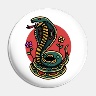 happy cobra Pin