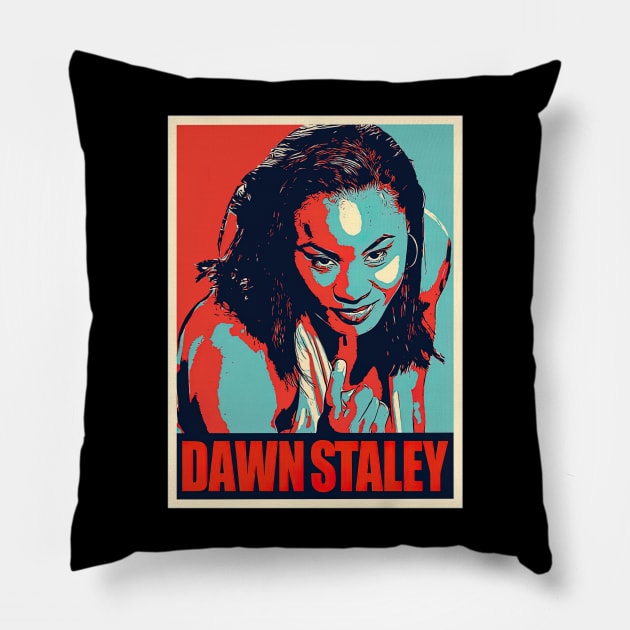 Dawn Staley Pillow by ThomaneJohnson