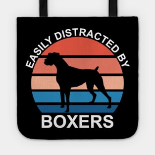 Easily Distracted By Boxers Tote