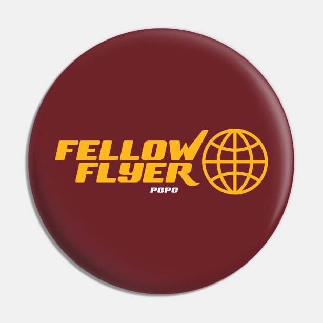 Fellow Flyer Pin by Plane Crash Podcast