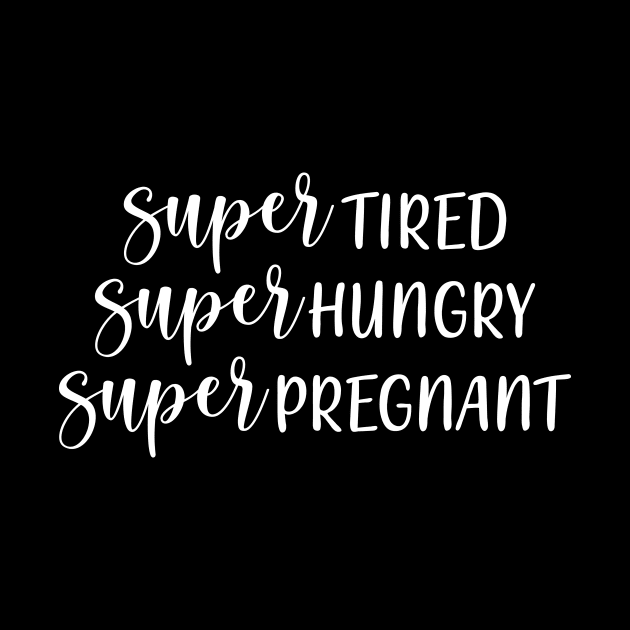 Super tired, super hungry, super pregnant by colorbyte
