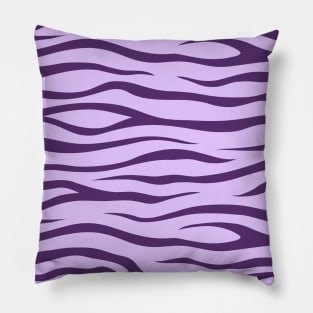 Purple Tiger Skin Pattern Pillow