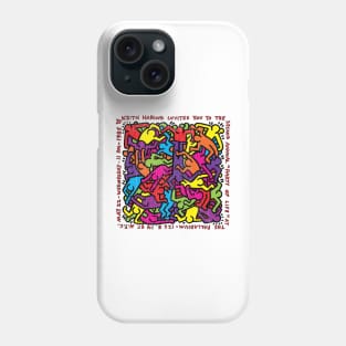 Retro Keith Haring 80s Phone Case