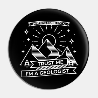 I'm a Geologist Pin