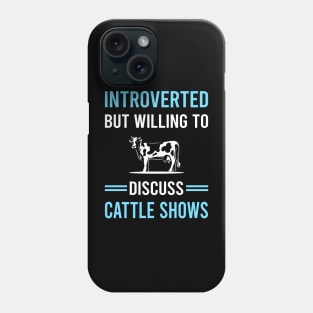 Introverted Cattle Show Phone Case