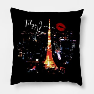 Tokyo I am in Love Pillow