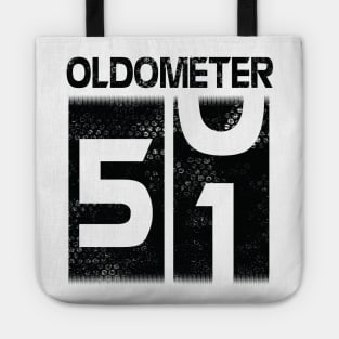 Oldometer Happy Birthday 51 Years Old Was Born In 1969 To Me You Papa Dad Mom Brother Son Husband Tote