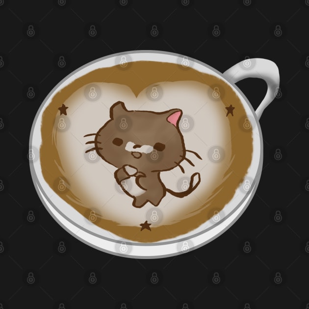 Cute  Kitten Coffee by JDaneStore