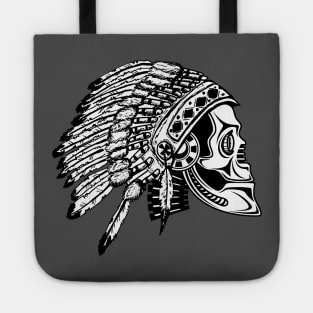 Robot Chief - Native American Indian Headdress Tote