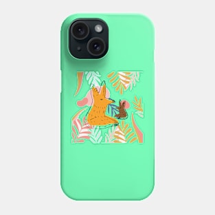 Fox in the wild Phone Case