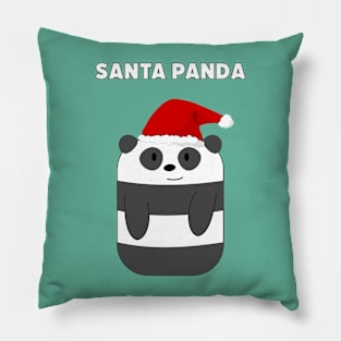 Santa panda Pillow