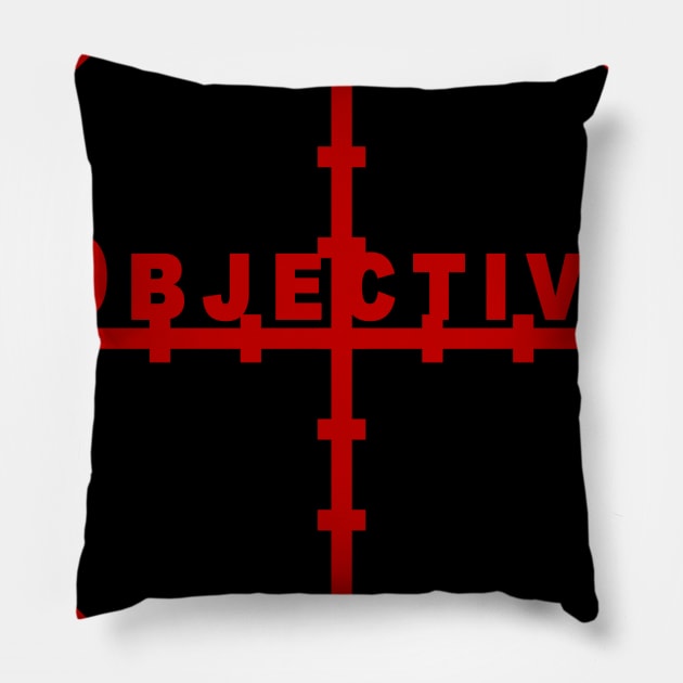 Objective Pillow by Obehiclothes
