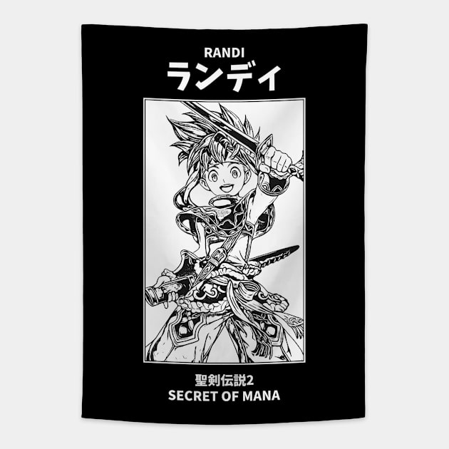 Randi Secret of Mana Tapestry by KMSbyZet