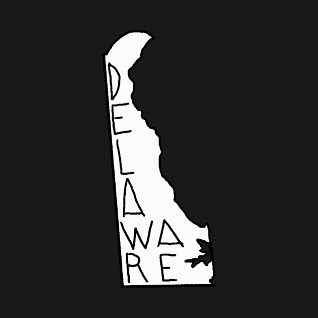 The State of Delaware - no color by loudestkitten