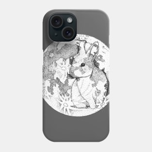 Rabbit Moon Phone Case