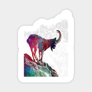 Alpine ibex Magnet