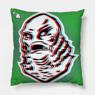 Creature 3D Feature Pillow