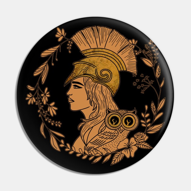 Athena v2 Pin by SnugglyTh3Raven