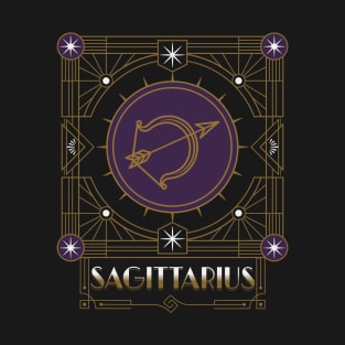 Great Sagittarius Deco T-Shirt