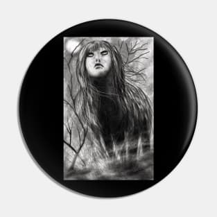 Scary Stories Wolf Girl Pin