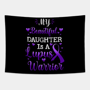 My Beautiful Daughter Is A Lupus Warrior, Lupus Awareness Tapestry