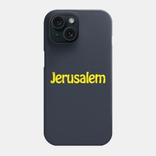 Jerusalem Phone Case