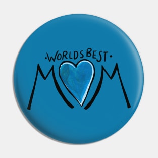 World's Best Mom Pin