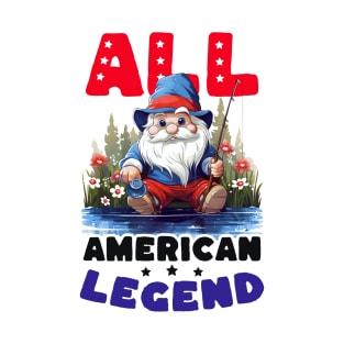 Fisherman Shirt | All American Fishing Legend T-Shirt