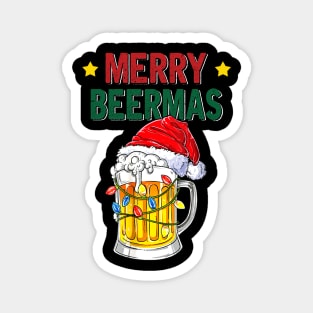 MERRY BEERMAS Magnet