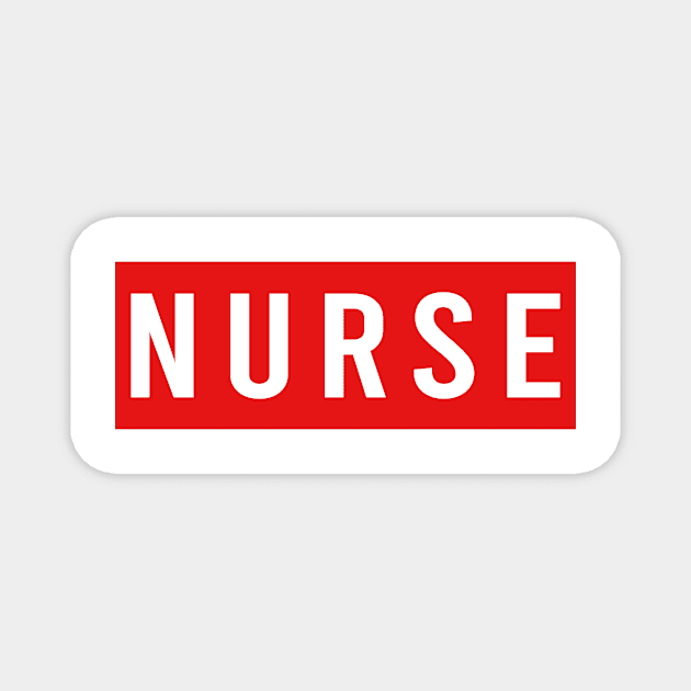 NURSE TAG Magnet by Saytee1