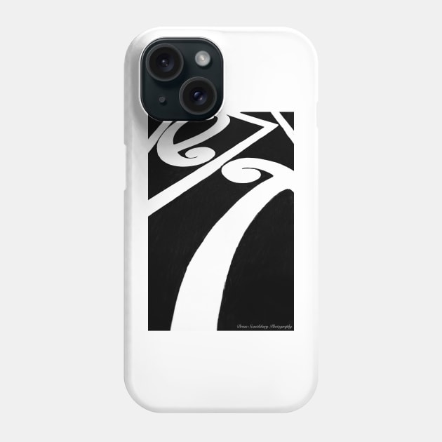 Bold effect and design in black and white. Phone Case by brians101