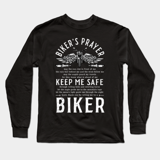 biker prayer shirt