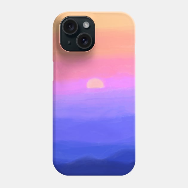 The most amazing sunset Phone Case by Trippycollage