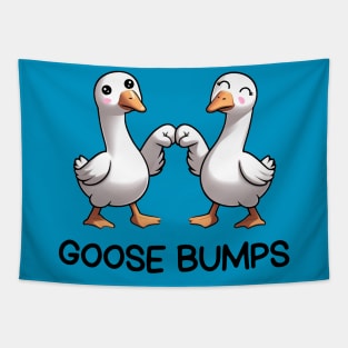 Funny Goose Bumps Cute Geese Fist Bump Friendship Gift For Goose Lover Girls Tapestry