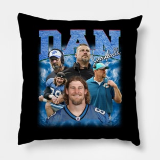 Vintage Dan Campbell Retro Pillow