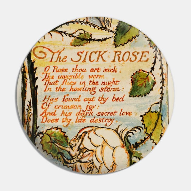 The Sick Rose - William Blake: Pin by The Blue Box