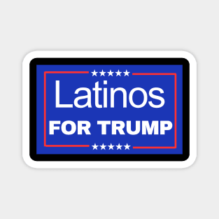 Latinos For Trump 2024 Magnet