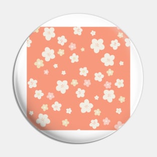 Pretty daisies repeat pattern print Pin