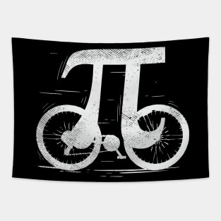 Funny Cycling Gift For Mathematicians Tapestry