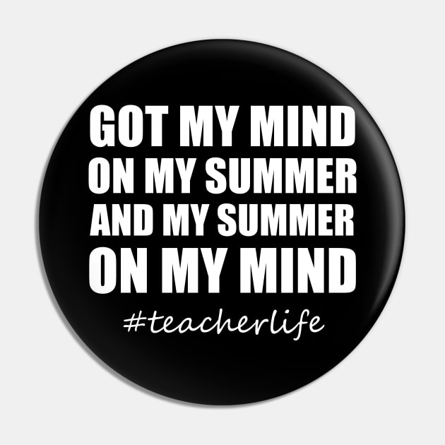 Got My Mind On My Summer and My Summer on My Mind Pin by teesumi