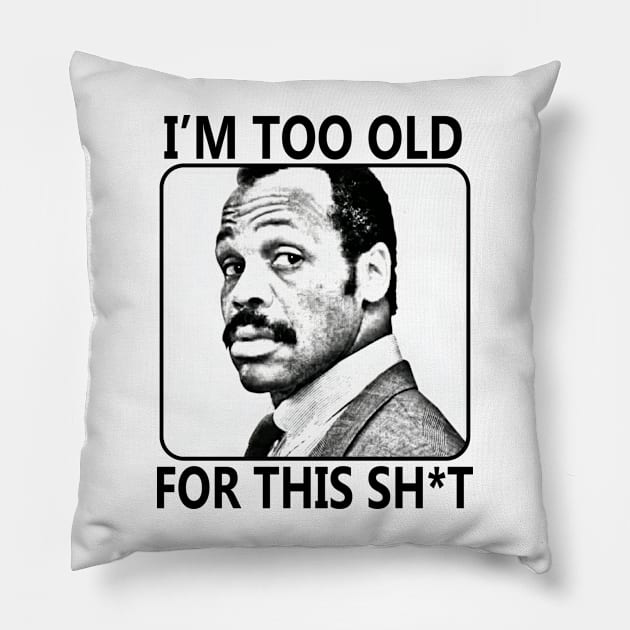 Cool Lethal Weapon T Shirt Funny Ríchárd Murtaugh Fan Movie Pillow by GWCVFG