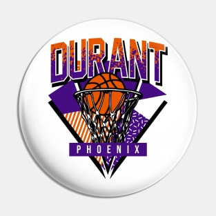 Phoenix Basketball Retro KD Throwback Pin