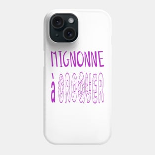 French so cute that you want to eat (female) Phone Case