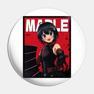 Maple BOFURI Red Comic Pin