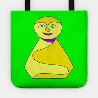 Sunshine yellow Buddha Tote