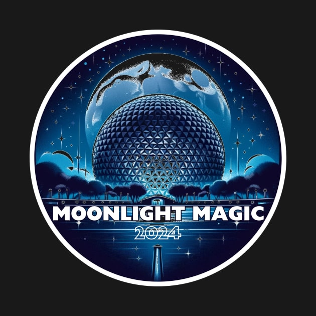 2024 DVC Fan Moonlight Magic - Spaceship Earth Design by DVC Fan