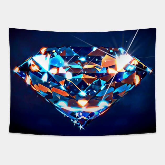 Diamonds Are Forever Tapestry by Unique Designs