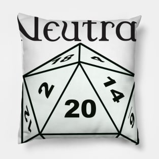 Lawful Neutral Alignment Pillow