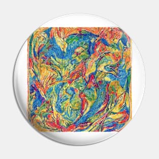 Abstract oil paint Pin